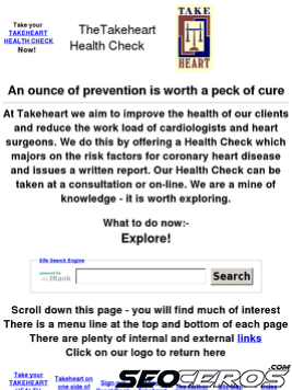 takeheart.co.uk tablet previzualizare