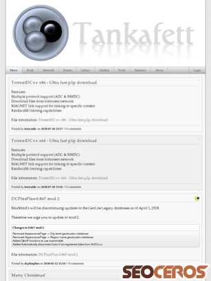 tankafett.biz tablet preview
