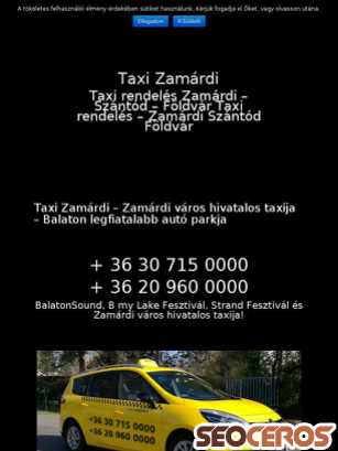 taxizamardi.com tablet náhľad obrázku