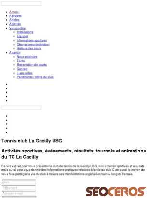 tc-lagacilly.site123.me tablet preview