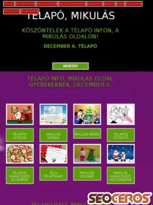 telapo.info tablet előnézeti kép