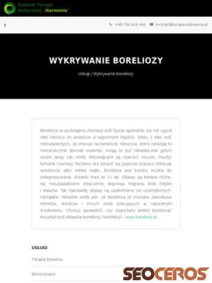 terapeutabowena.pl/uslugi/wykrywanie-boreliozy tablet náhľad obrázku