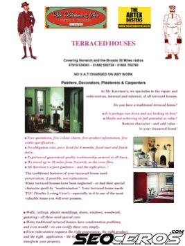 terracedhouses.co.uk tablet previzualizare