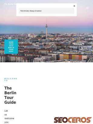 theberlintourguide.com tablet preview