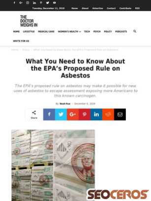 thedoctorweighsin.com/epa-asbestos tablet förhandsvisning