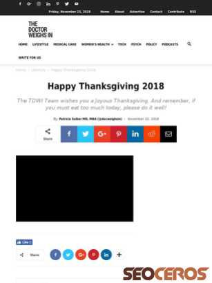 thedoctorweighsin.com/happy-thanksgiving-2018 tablet preview