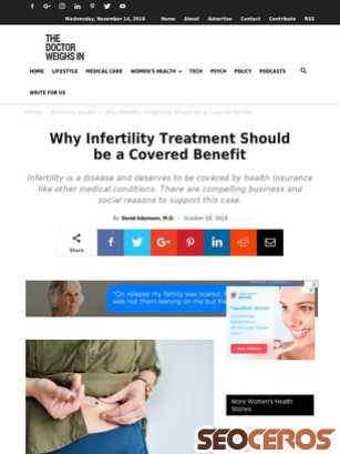 thedoctorweighsin.com/infertility-disease-deserves-treatment-coverage tablet előnézeti kép