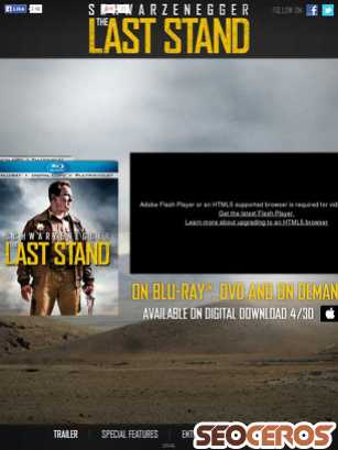 thelaststandfilm.com tablet Vista previa