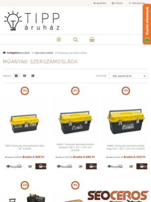 tipparuhaz.hu/kategoria/muanyag_szerszamoslada tablet náhľad obrázku