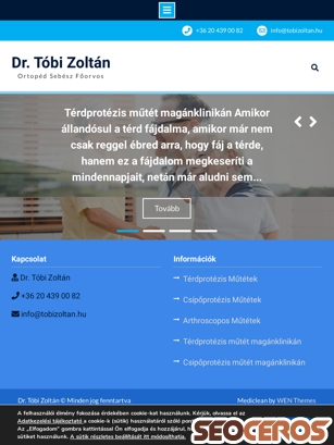 tobizoltan.hu tablet preview