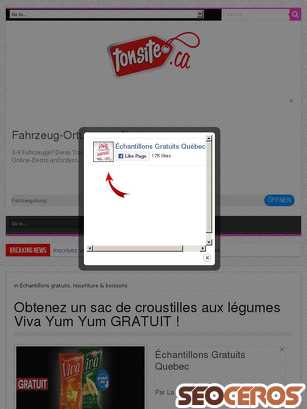 tonsite.ca/obtenez-un-sac-de-croustilles-aux-legumes-viva-yum-yum-gratuit tablet preview