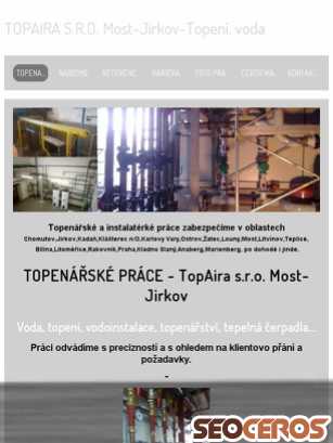 topenarskeprace.webmium.com tablet Vista previa