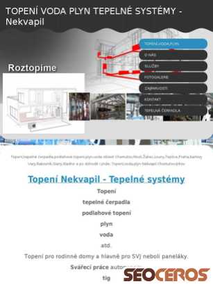 topeni.webmium.com tablet anteprima