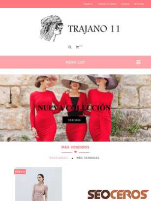 trajano11.es tablet náhled obrázku