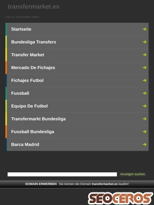 transfermarket.es tablet előnézeti kép
