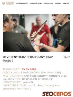 tst.respondacademy.sk/courses/kurz-sebaobrany-kravmaga-2 tablet obraz podglądowy