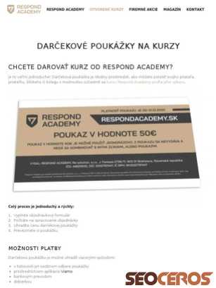 tst.respondacademy.sk/darcekove-poukazky-na-kurzy tablet náhľad obrázku