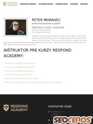 tst.respondacademy.sk/team/peter-moravec tablet förhandsvisning