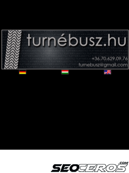 turnebusz.hu tablet előnézeti kép