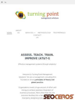 turningpoint.solutions tablet vista previa