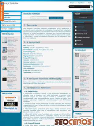 tuzhanyowebaruhaz.hu/shop_help.php tablet előnézeti kép