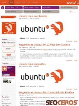 ubuntu.hu tablet obraz podglądowy