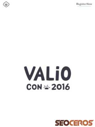 valiocon.com tablet preview