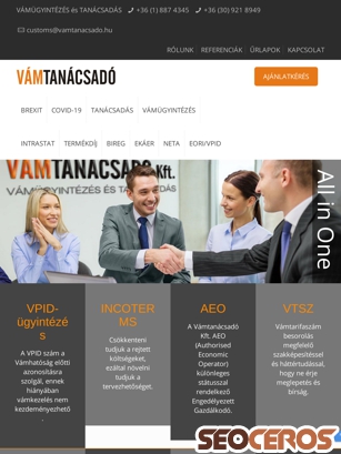 vamtanacsado.hu tablet előnézeti kép