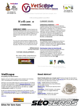 vetscape.co.uk tablet előnézeti kép