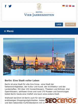 vierjahreszeiten-berlin.com/berlin.php tablet előnézeti kép