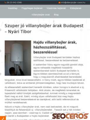villanybojler-csere.hu/villanybojler-arak tablet náhľad obrázku