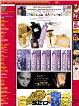vip-parfumeria.hu tablet náhled obrázku