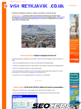 visitreykjavik.co.uk tablet Vista previa
