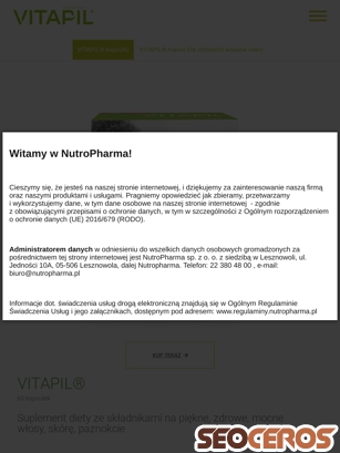 vitapil.pl/gama-produktow/vitapil-kapsulki tablet előnézeti kép