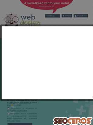 webdesignsuli.hu tablet Vista previa