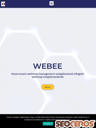 webee.hu tablet preview