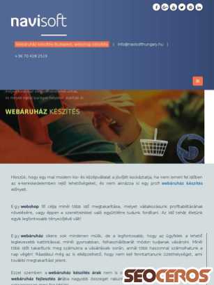 webnavi.hu/webaruhaz-keszites tablet förhandsvisning