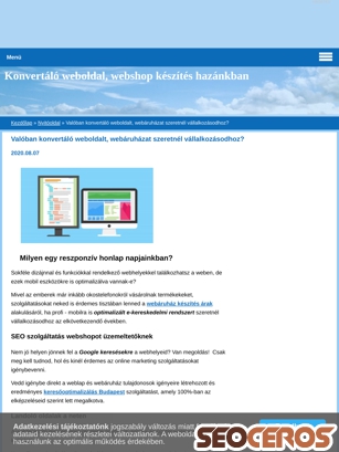 weboldalkeszitesbudapest.eoldal.hu/cikkek/nyitooldal/valoban-konvertalo-weboldalt--webaruhazat-szeretnel-vallalkozasodhoz-.html tablet Vorschau