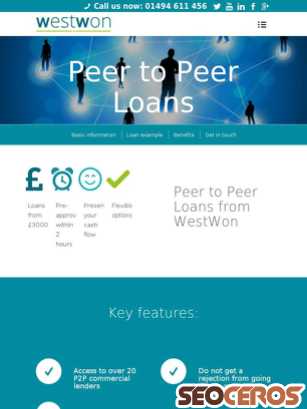 westwon.co.uk/business-loans-and-leasing/peer-to-peer tablet anteprima