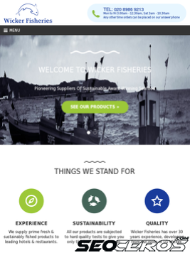 wickerfisheries.co.uk tablet Vorschau