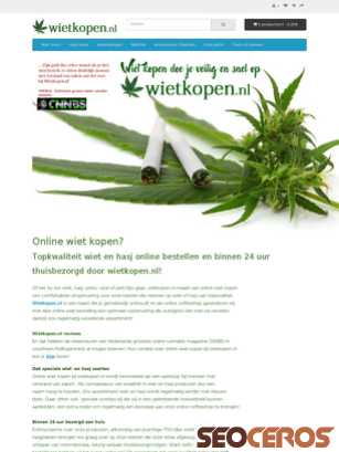 wietkopen.nl tablet preview