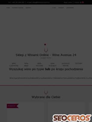 wine24.wineavenue24.pl tablet obraz podglądowy