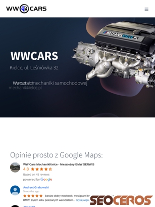 wwcars.pl tablet obraz podglądowy