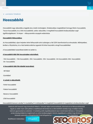 16amper.hu/lakossagi-termekek/hosszabbito tablet Vista previa