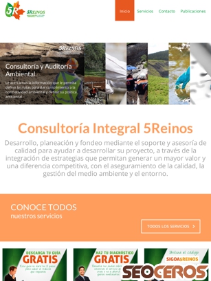 5reinos.com tablet previzualizare