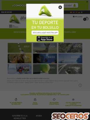 armeria-alvarez.com tablet förhandsvisning