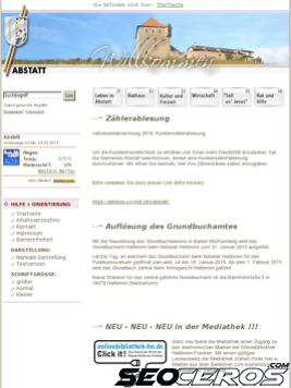 abstatt.de tablet náhled obrázku