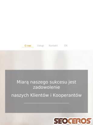 accons.pl/home.html tablet előnézeti kép
