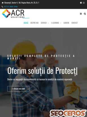 acr-solutions.ro tablet anteprima