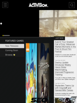 activision.com tablet előnézeti kép